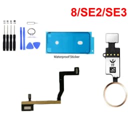 Universal Touch Version Home Button Flex For iPhone 8 8 Plus SE2 YF Back Return Function Solution With Screen Seal Free Tools