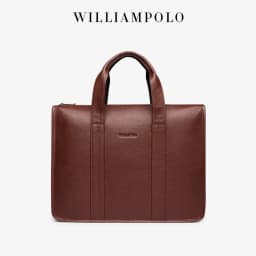 2026 New Men's Genuine Leather Briefcase Top-Grain Cowhide Vintage Business Handbag Shoulder Crossbody Messenger Bag