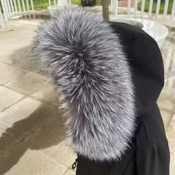 Real Fox Fur Collar Women Universal Hat Strip Down Jacket Fur Collar Winter Warm Fur Scarf Shawl Luxury Neck Warmer Fur Scarf