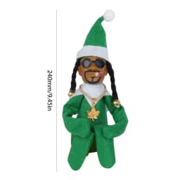 1/2pcs Snoop on A Stoop Christmas Elf Doll 2024 Christmas Decorations Festive Atmosphere Doll Ornament New Year Xmas Gift