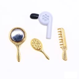 1Set Dollhouse Mini Cosmetics Lipstick Perfume Miniature Fashion Scene Doll Toiletry Model Accessories Mini Beauty Props