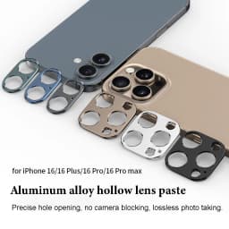Camera Lens Protector for iPhone 16 Pro Camera Protective Film for iPhone Camera Circles for iPhone 16 Camera Protection Lens