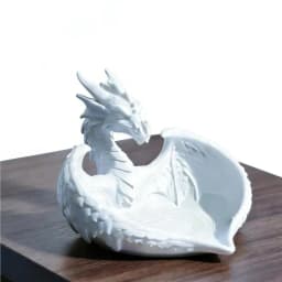 New Creative Gothic 3D Printing Dragon Tray Dark Style Plastic Jewelry Storage Tray Decorative Desktop Organizer Key Holder