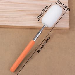 Pottery Absorbent Sponge Telescoping Stick Pottery Sculpture Sponge Holder DIY Ceramic Throwing Stick Pottery Trimming Tools