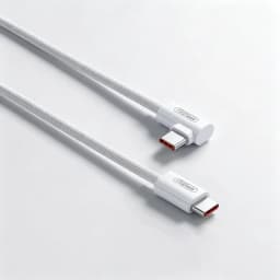 NNBILI 90 Degree Elbow USB C to Type C Fast Charge Cable For iPhone 18 17 Samsung Xiaomi Redmi POCO OnePlus Braided Type C Cable