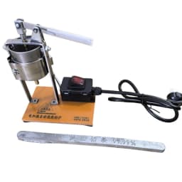 220V Casting Lead Furnace, Lure Sinker Mold Automatic Feeding Tin Furnace, Lever-Type Lead Furnace