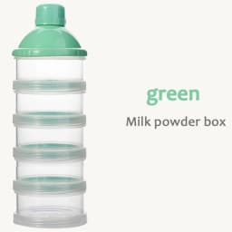 Portable Milk Powder Formula Dispenser Food Container Storage Feeding Boxes for Baby Kids Toddler 4/5 Grid Baby Food Storage Box