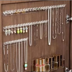 3/6/8/12pcs Transparent Hook Wall-Mounted Jewelry Rack Comes with Round Hole Ear Pendants Earrings and Necklace Storage Hooks