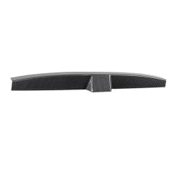 Front Bumper Crash Foam Cover Trim Grille For BMW G80 G81 M3 G82 G83 M4 2021-2024 Glossy Black Carbon Fiber Look