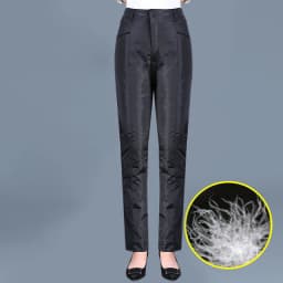 Oversize 5xl Warm 90% Duck Down Pants Women Snow Wear Black High Waist Baggy Trousers Mom Elegant Thicken Windproof Pantalones