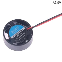 1Pcs DC 5V/ 9V 12V 24V Round Mini Fan For Led Lamps Computer Radiator 25.5x10mm Notebook Micro Cooling Fan