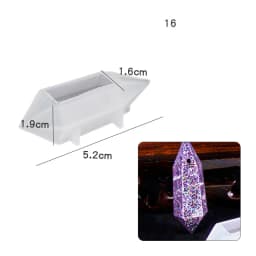 Quartz Shard Crystal Silicone Mold Point Mould Epoxy Resin UV Resin Craft Supplies UV Resin Epoxy Mold DIY Jewelry Pendant