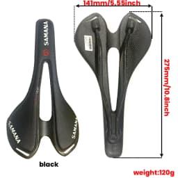 SAMANA Saddle Super Light 120g T800 Carbon Saddle MTB Saddle Bicycle Seat Bicycle Accessories Bicycle Seat