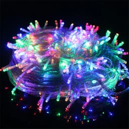 Outdoor 8 Modes Christmas LED String Lights 100M 800LED Fairy Lights for Party Wedding Garland Xmas Tree Garden Patio Home Decor