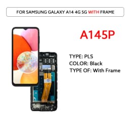 LCD Display For Samsung Galaxy A14 4G 5G A145F A145P A146B A146P A146U LCD Display Touch Screen Digitizer Assembly Panel Replace