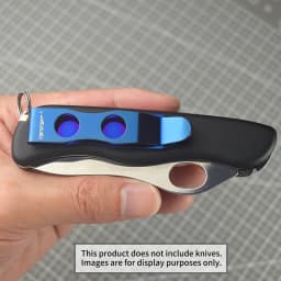 TONIFE Multipurpose Clip Mountable Attachable Pocket Clip for Belt Holster for Smartphones Hip Clip Stainless Steel Adhesive