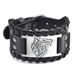 Retro Wide Leather Pirate Compass Bracelet for Men Celtic Viking Compass Bracelet Jewelry Male Accessories Gifts To Boyfriend