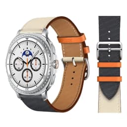 Band for Samsung Galaxy Watch 8/8 Classic/Ultra 2025 47mm 44mm 40mm 46mm Leather Wrist Belt Correa Bracelet Galaxy watch 8 Strap