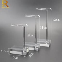 Clear Acrylic Hanging Earring Display Stand Jewelry Showing Case Earring Organizer Earring Holder Jewellery Stands