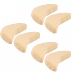 10pcs Sponge Forefoot Insert Pads Women Adjust Reduce Shoe Size Pain Relief High Heel Filler Insoles Forefoot Toe Plug Cushion