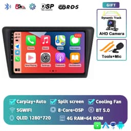 Android 16 Carplay Car Radio For VW Skoda Rapid 2013 2014 2015 2016 2017 2018 2019 Seat Toledo 2015 - 2018 GPS Multimedia Stereo