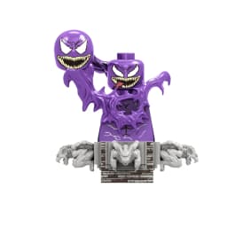 Blind Box Mini Building Blocks TV6204 Figures Big Goblin Spiderman Iron Man Venom Captain Hawk Deadpool Armor Christmas Gift Toy