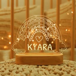 Baby Kids USB Night Light Personalized Children Name Lamp Custom Nursery Newborn Bedroom Home Decoration Birthday Souvenir Gift
