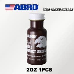 ABRO HEAD GASKET SHELLAC High-Performance Automotive Sealant for Engine and Gasket Repairs Ideal for Sealing and Restoration