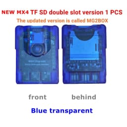 MX4 Dual Slot Edition MG2BOX TF SD Card Adapter For ALL PS2 Consoles+256G/128G/64G TF/SD+PS2 FMCB Card Optional Combination