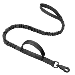 Tactical Dog Leash Adjustable Quick Release Elastic Leads Rope With 2 Control Handle Military Heavy Duty Dog Leashes For Dogs