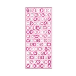 MOHAMM-Cream Gradient Dot Letter Stickers, Diary, Calendar, Planners, Poster, Cards, Multifunction Material, 12 Sheets