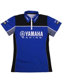 2026 Summer Men YAMAHA Original Racing MXGP Short Sleeved Polo Retro Motorcycle Team Uniform Half Chain Quick Drying Riding Top