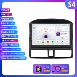 Car Intelligent Systems Carplay Android Auto Radio for Honda CR-V 2 CRV 2001-2006 AutoRadio Car Multimedia Player GPS Stereo DSP