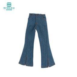 28-30cm Blyth Doll Clothes Azone OB 24 Fashion Leather Jackets Jeans Flared Pants Tube Top Accessories Girls Gift Toys
