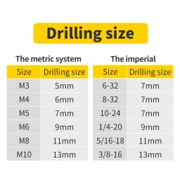 21pcs Hand Rivet Nut Gun Set Head Nuts Riveter Tool Manual Rivet Adapter Galvanized Iron Nuts For M3 M4 M5 M6 M8 M10 M12