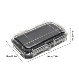Camping Hunting Fishing Box Shockproof Sealed Waterproof Tool ABS Plastic Safety Equipment Storage Toolbox