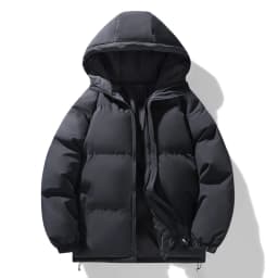 2026 new arrival winter jacket sill-like cotton jackets men,mens fashion thicken warm parkas trench coat male size M-4XL