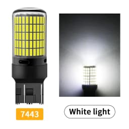 2pcs High Power Car LED Light Glass 4014SMD Canbus 1156 P21W PY21W 1157 P21/5W 7440 W21/5W W21W Turn Signal Lamp Tail Indicator
