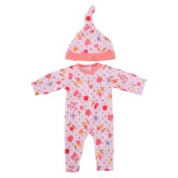 Doll Clothes 2Pcs/Set Clothes+Hat Daily Cute Outfit Pajamas For 43CM Baby Doll&18Inch American Doll Accessories,Girl DIY Toys