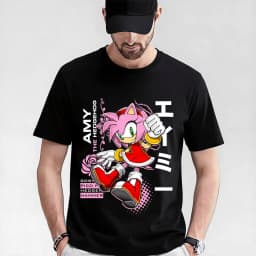 Tails The Fox 0319 Shadow the Hedgehog Gift t shirt for Anime lover Cartoon Sonic Graphic Tee Y2K clothes All size Tops S-6XL