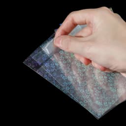 50pcs Holographic Shiny Transparent Plastic Bag Self Sealing Colorful Jewelry Bag for Necklace Bracelet Gift Packag Storage Bags