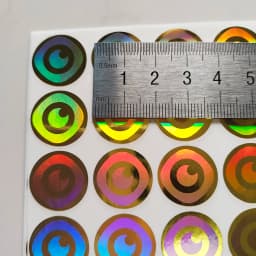 100pcs 2cm PROTECTIVE SECURITY HOLOGRAM WARRANTY VOID IF REMOVED Silver Tamper Evident Label Warranty Void Sticker Removal Proof