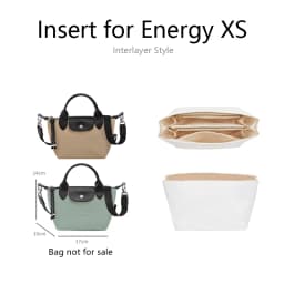 Bag Organizer Insert For Longchamp Energy Small Medium Mini Dupont Paper Support Insert Inner Bag Accessories