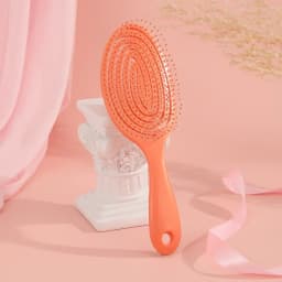 Relaxing Elastic Massage Comb Portable Hair Brush Massage Brush Brushes Head Combs Scalp Massage Brush Wet And Wavy Bundl