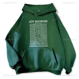 Joy Division Unknown Pleasures Men's Pullover New in Hoodies & Sweatshirts Spring and Autumn Long Sleeve Hoodies Y2k Clothes