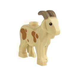MOC City Animal Building Block Figures Goat Sheep Dog Lion Panda Cheetah Parrot DIY Farm Street View Accessories Bricks Toy Gift
