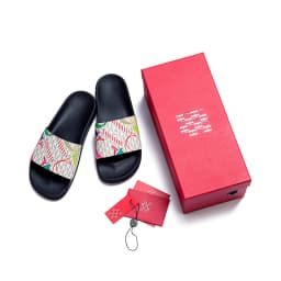 CHHC Female Flip Flops Letter Printing Multi Scene Silicone Beach Slippers Waterproof Summer Outdoor Sandals