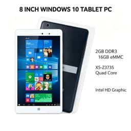 8 INCH T10 X5-Z3735 CPU 32 Bit 2GB DDR3 RAM 16GB EMMC ROM U1 Windows 10 Tablet Quad Core Intel HD Graphic Dual Camera