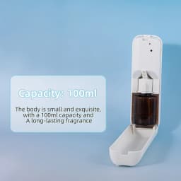NAMSTE Aromatic Oil Diffuser Bluetooth Fragrance Diffuser Socket Style Aroma Oil Diffuser for Home Toilet Air Freshener Device