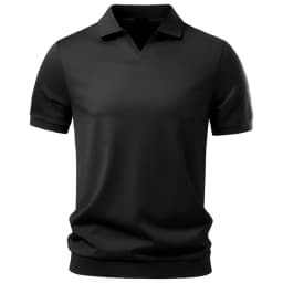 AIOPESON Men's Breathable Silky Polo Shirt Solid Color Soft Skin-Friendly Casual Cool Old Money Style Male Polo Shirts